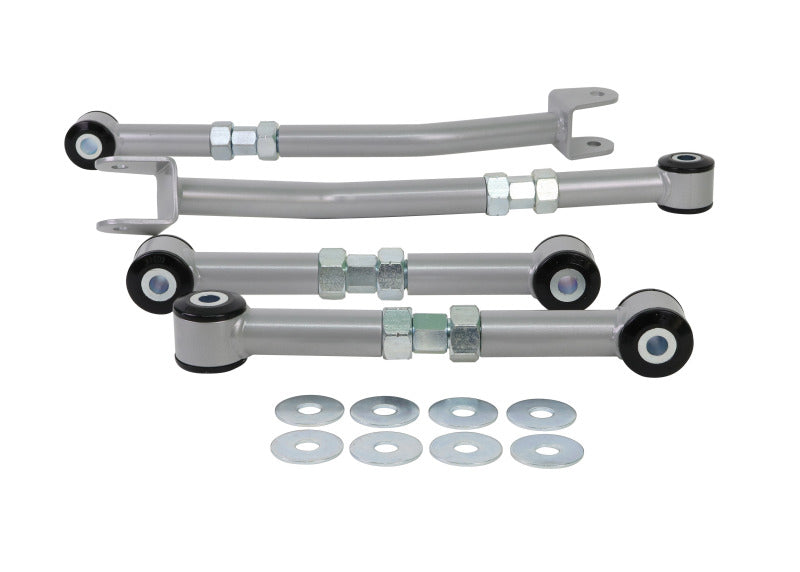 Whiteline KTA124 Rear Lower Control Arms for Subaru Legacy (2005-2008) | Adjustable Camber and Toe