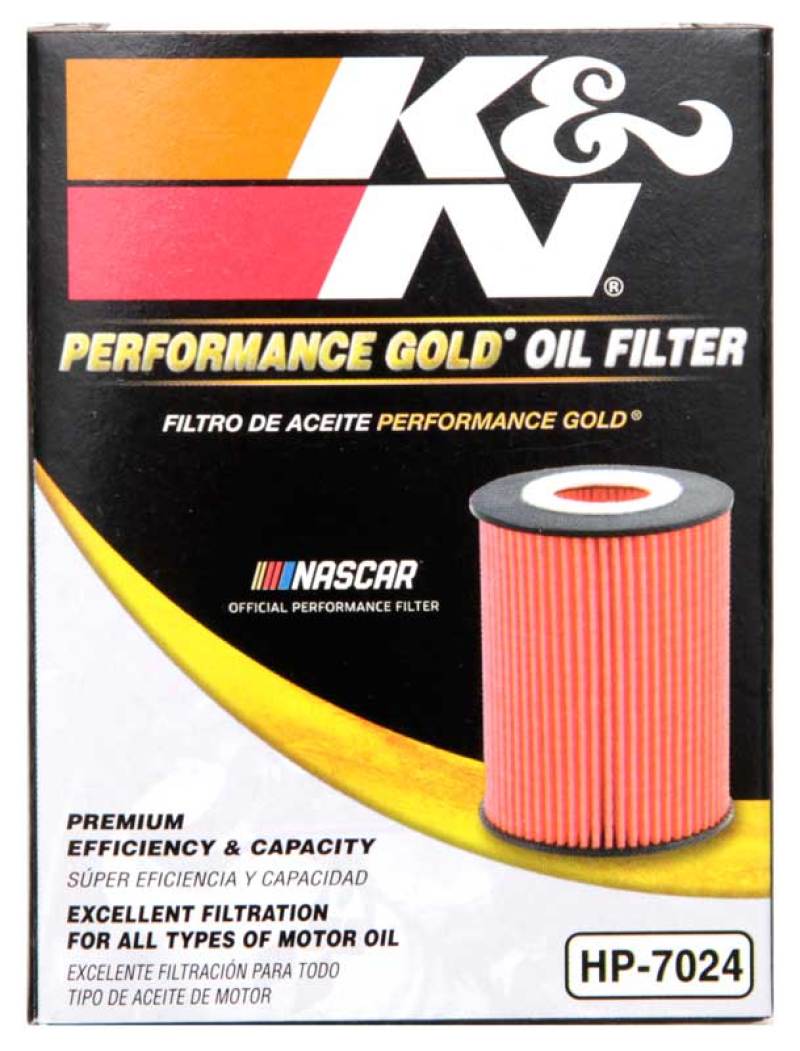 K&N Engineering HP-7024 Performance Oil Filter for 2007-2015 Mini Cooper L4 1.6L