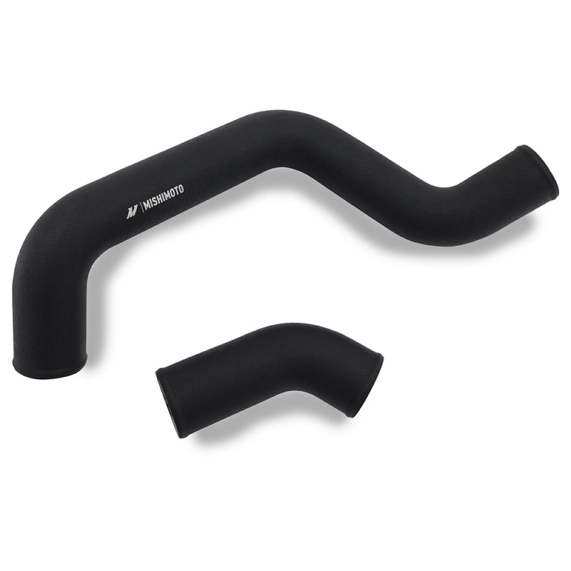Mishimoto 2017-2019 Chevrolet/GMC 6.6L Duramax L5P Intercooler Pipe and Boot Kit - Wrinkle Black Finish