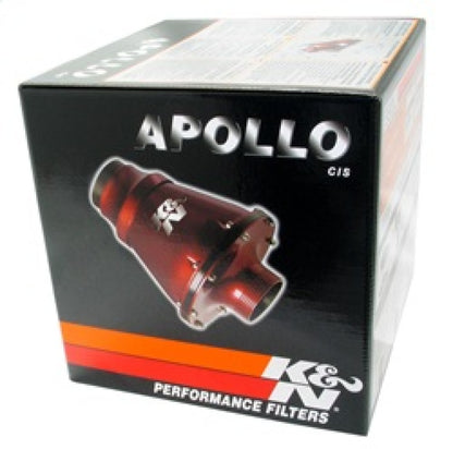 K&N Engineering Apollo RC-5052AB Universal Black Cold Air Intake System for Improved Engine Performance
