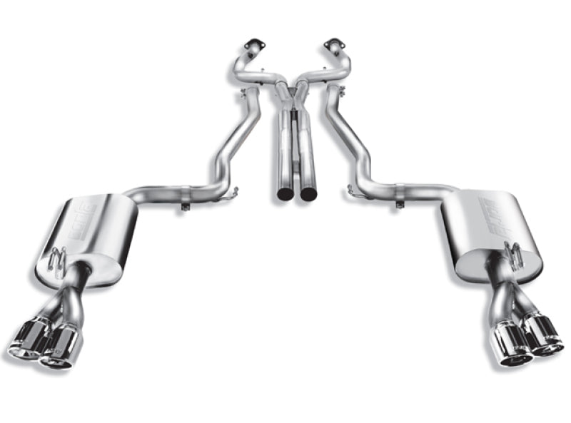 Borla 08-09 Pontiac G8/GT 6.0L V8 and GXP 6.2L V8 Cat-Back Exhaust with X Pipe