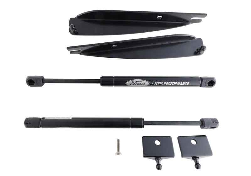 Ford Racing 05-14 Mustang Hood Lift Kit w/ Laser Engraved Ford Performance Logo
