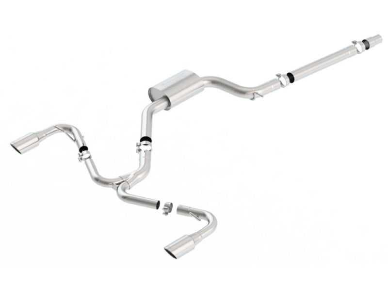 Borla S-Type Cat-Back Exhaust System for 2018-2021 Volkswagen GTI MK7.5 2.0L
