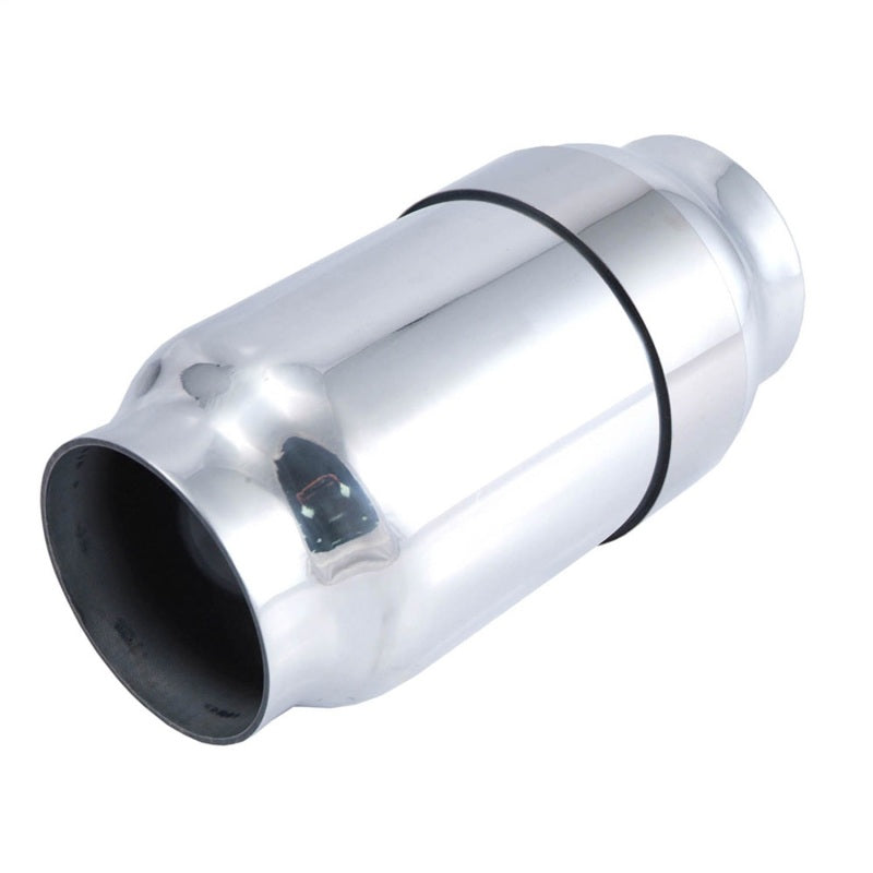 Spectre Inline Air Box with High Flow Filter - 5 Inch Diameter, 4 Inch Inlet and Outlet for Custom Engine Air Intake