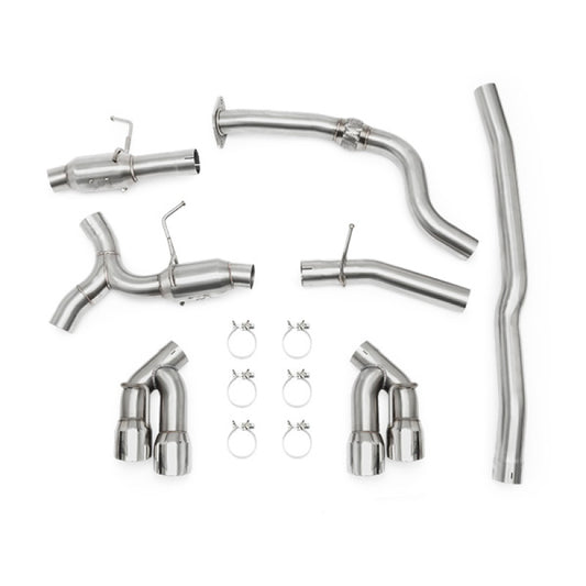 Mishimoto 2016+ Chevrolet Camaro 2.0T Quad Polished Tip Cat-Back Exhaust System