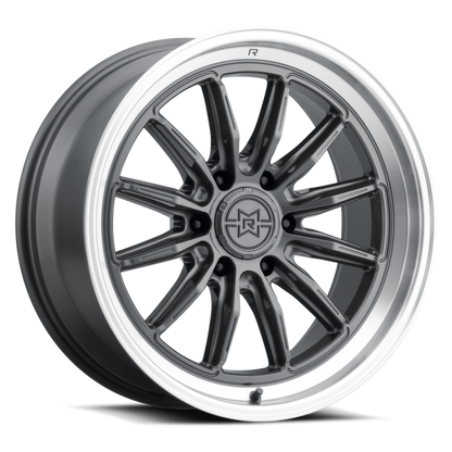 Raised Wheels Method Raised MR803 22x10 Gloss Titanium Off-Road Wheel with 6x5.5 Bolt Pattern and -18mm Offset