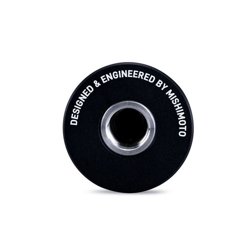 Mishimoto Weighted Grip Shift Knob - Black / Black - Part Number MMSK-BMXBKBK