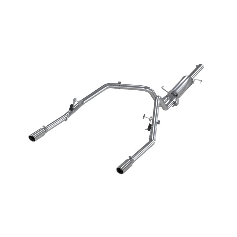 MBRP Armor Plus Series Cat Back Exhaust System for 2003 Dodge Ram 1500 with 5.7L Hemi - Dual Split Rear Exit