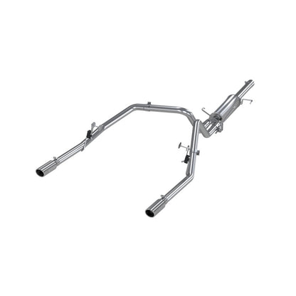 MBRP Armor Plus Series Cat Back Exhaust System for 2003 Dodge Ram 1500 with 5.7L Hemi - Dual Split Rear Exit