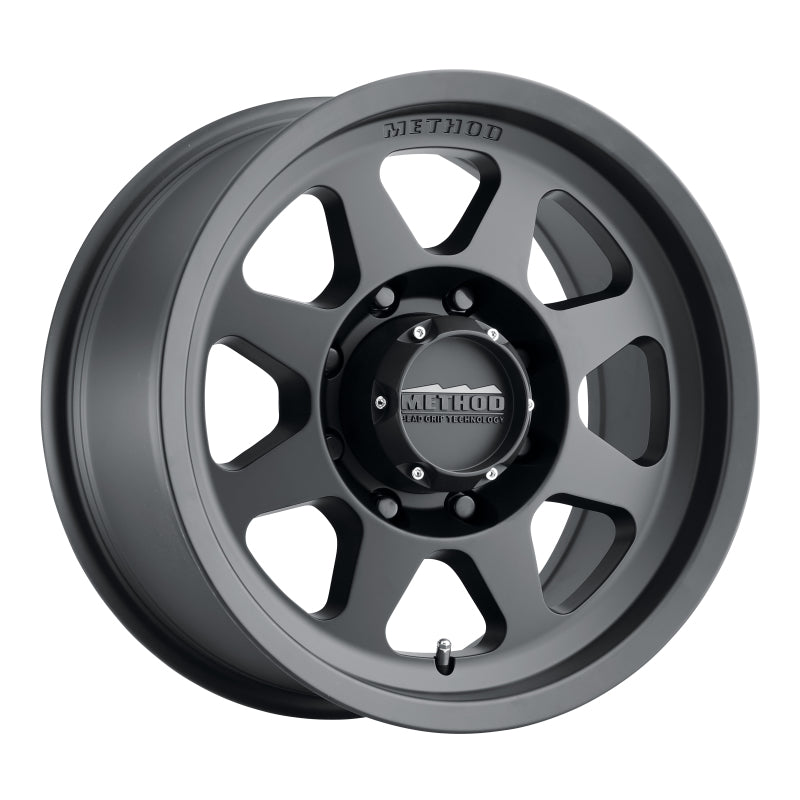 Method MR701 17x8.5 Black Off-Road Wheel with Bead Grip Technology