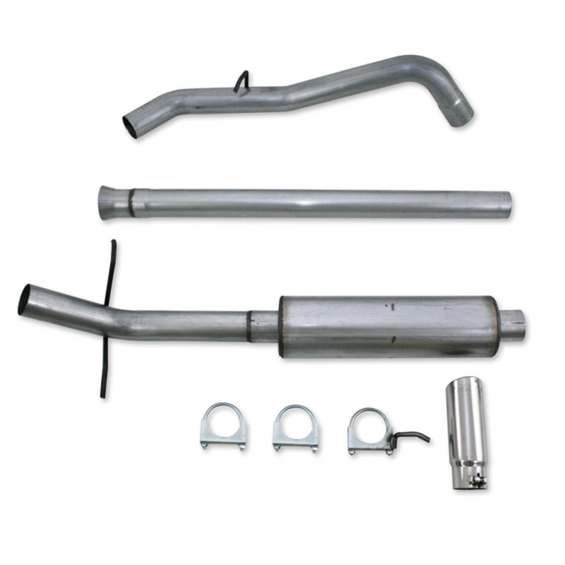 MBRP Armor Lite Series 3.5-inch Single Side Cat Back Exhaust System for Chevrolet Silverado and GMC Sierra 1500