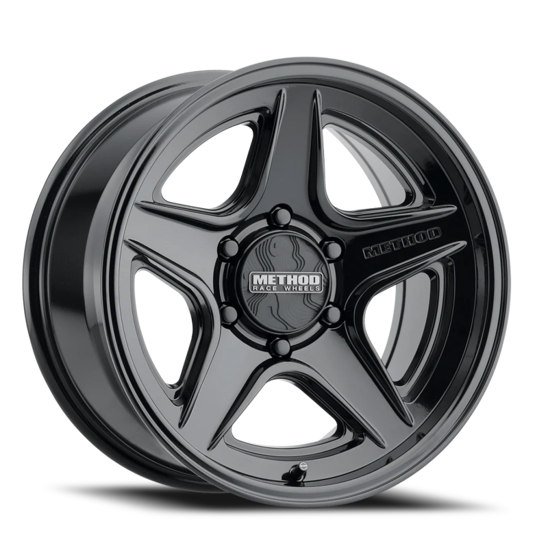 Method MR319 18x8.5 Black Alloy Wheel with 6x135 Bolt Pattern and +40mm Offset