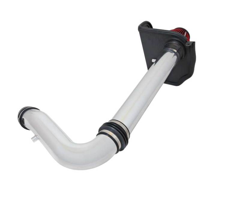Spectre 11-17 Challenger/Charger 3.6L Air Intake Kit – Polished Aluminum with Red Washable Filter