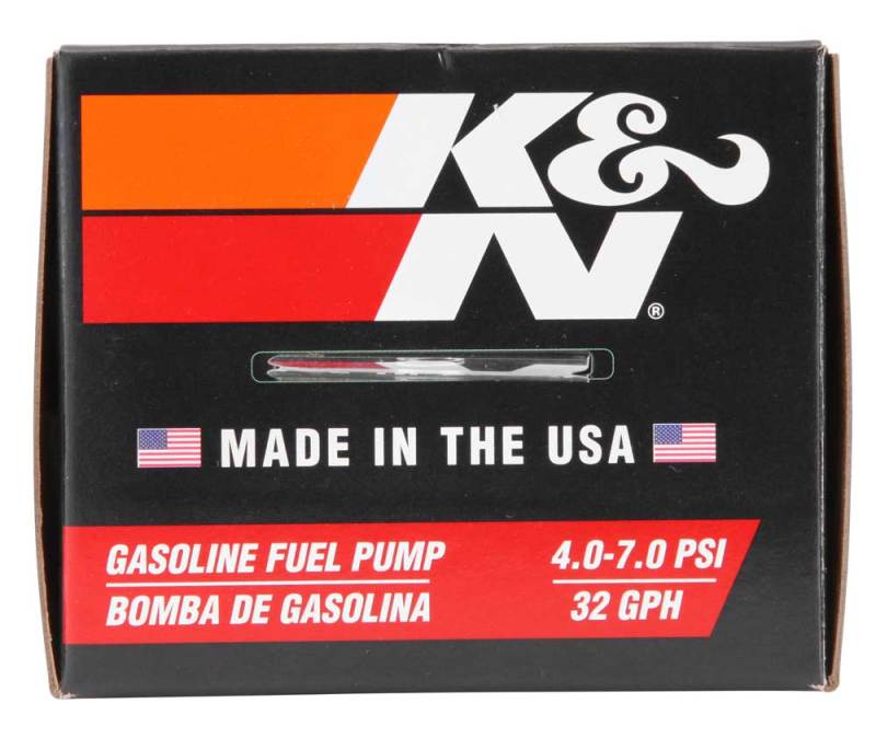 K&N Engineering Performance Electric Fuel Pump 4-7 PSI (Part #81-0402)