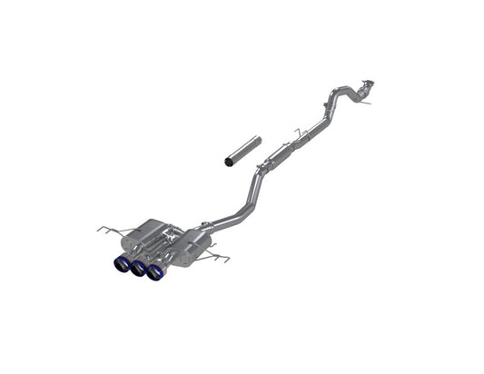 MBRP Armor Pro Series 3-inch Cat-Back Exhaust System for Honda Civic Type R 2023-2025 with Burnt Tips