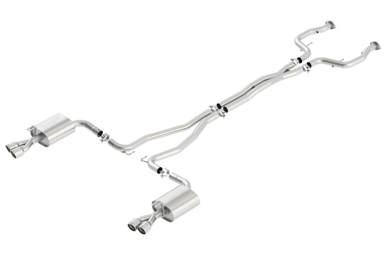 Borla 08-09 Pontiac G8/GT 6.0L V8 and GXP 6.2L V8 Cat-Back Exhaust with X Pipe