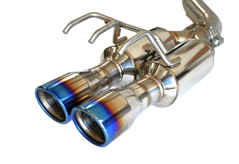Invidia 22+ Toyota GR Corolla R400 Rolled Titanium Tip Cat-Back Exhaust System