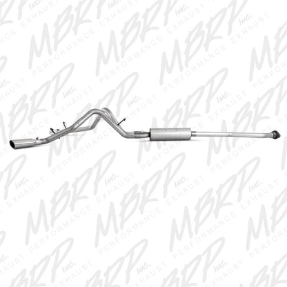 MBRP Armor Lite Series Cat Back Exhaust System for Chevy and GMC 1500 (2003-2007) - Dual Split Side Exit, 2.5 Inch Diameter, Includes Tips and Hardware