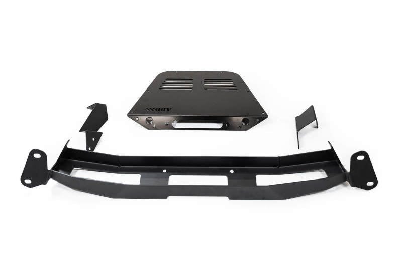 Addictive Desert Designs 21-22 Ram 1500 TRX Stealth Fighter Winch Kit with Black Finish