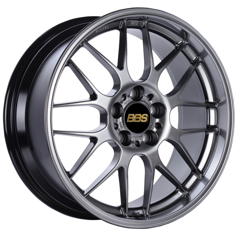 BBS RG-R 18x9 Diamond Black Wheel with 5x120 Bolt Pattern and +45 Offset