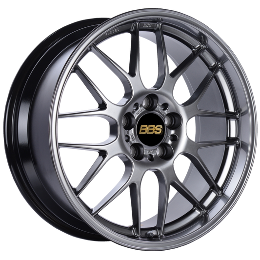BBS RG-R 18x9 Diamond Black Wheel with 5x120 Bolt Pattern and +45 Offset
