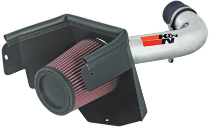 K&N Engineering 77-1553KP High Flow Cold Air Intake System for Jeep Wrangler V6 3.8L