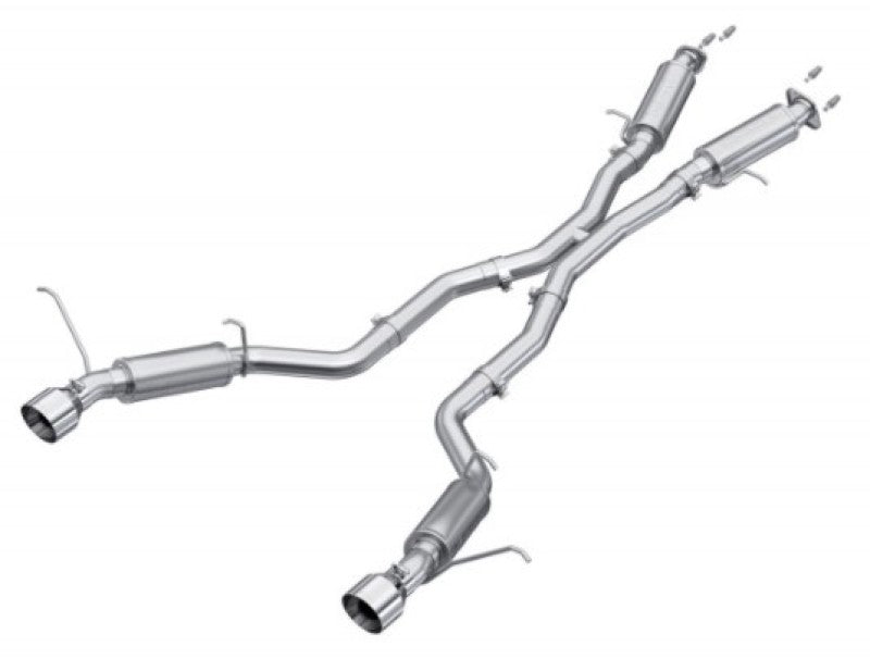 MBRP Armor Lite Series 2012+ Jeep Grand Cherokee SRT 6.4L Dual Rear Exit Catback Exhaust System with 5-inch Tips