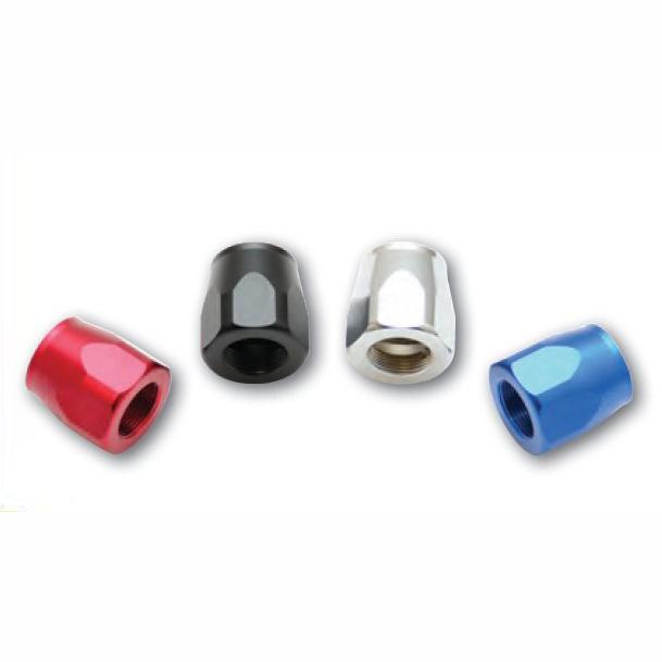 Vibrant -20AN Hose End Socket in Red – Aluminum Fitting for Automotive Performance