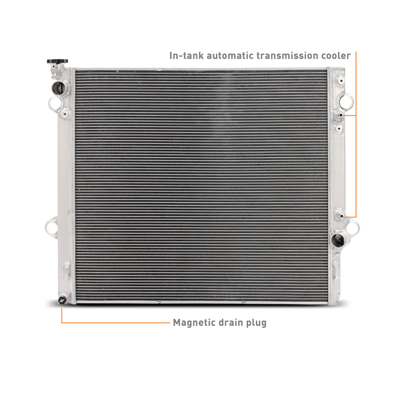 Mishimoto 2003-2009 Toyota 4Runner Performance Aluminum Radiator with Transmission Cooler