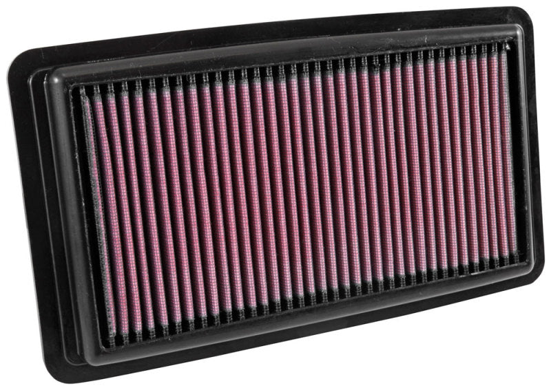 K&N Engineering 33-5041 High-Flow Reusable Air Filter for 2016-2017 Honda Pilot and Acura MDX