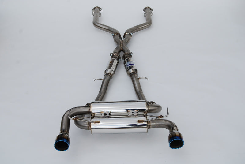 Invidia Gemini 70mm Cat Back Exhaust System for 2022+ Nissan Z with Rolled Titanium Tips