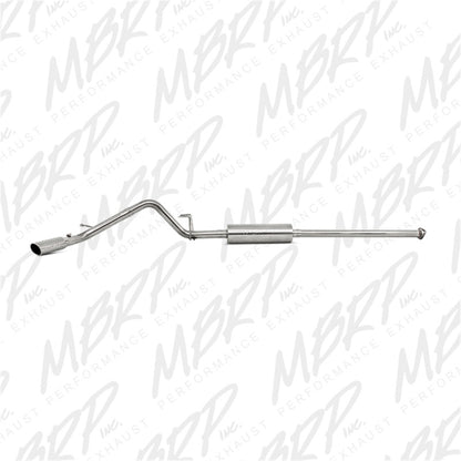 MBRP Armor Plus Series T409 Stainless Steel Cat Back Exhaust System for Toyota Tacoma 2005-2009