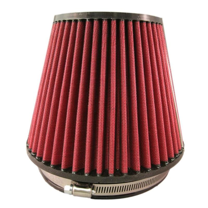 BLOX Racing Performance Filter Kit with 4.0-Inch Velocity Stack Air Filter and Silicone Hose