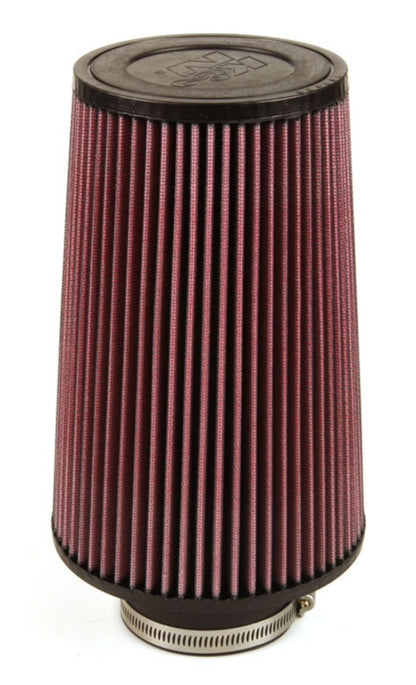 K&N Engineering Universal Rubber Air Filter – 3 Inch Flanged, 6 Inch Outer Diameter, 4-5/8 Inch Outer Diameter Top, 9 Inch Length