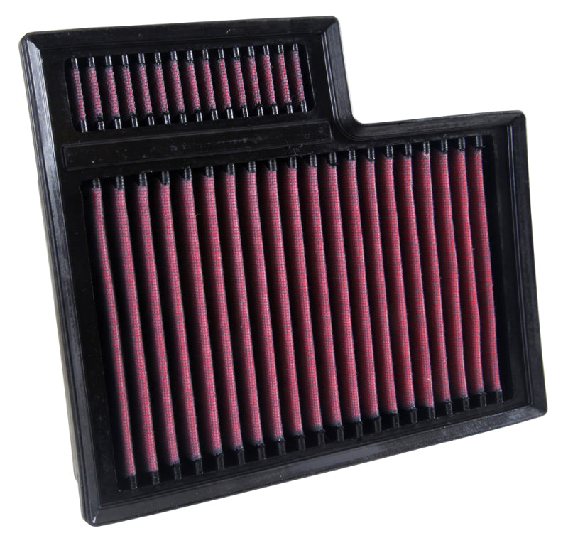 K&N Replacement Panel Air Filter for 2015 Ford Transit 150 3.2L L5 Diesel – High-Flow, Washable & Reusable