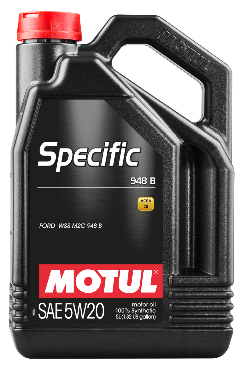 Motul 5L Specific 948B 5W-20 Synthetic Engine Oil for Ford and Jaguar Land Rover