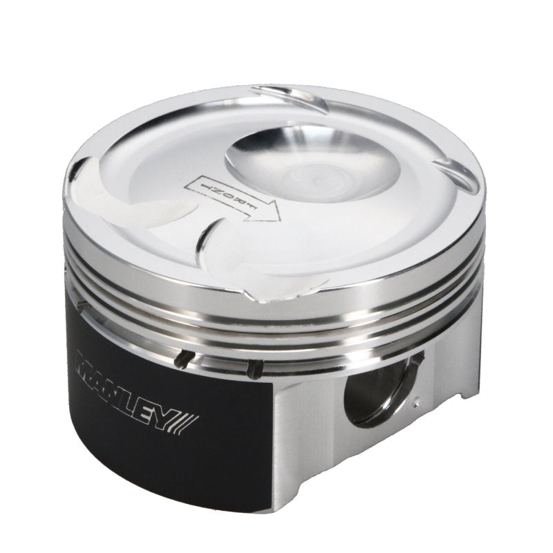 Manley Performance Ford 2.3L EcoBoost 87.5mm Standard Bore Dish Extreme Duty Piston Set (Part Number 637000CE-4)