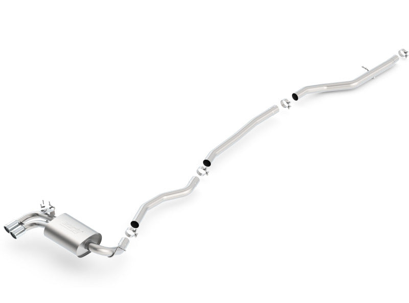 Borla S-Type Cat-Back Exhaust System for 2012-2016 BMW 328i and 2014-2016 BMW 428i – 2.0L 4-Cylinder Rear Wheel Drive