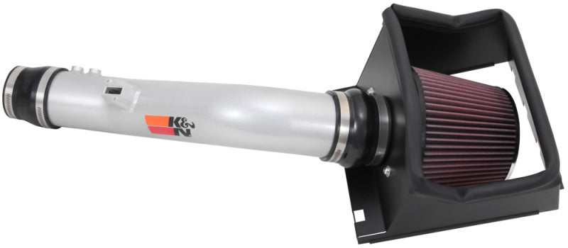 K&N Engineering 77-2585KS Cold Air Intake System for 2012-2014 Ford F-150 3.7L V6 with High-Flow Reusable Filter
