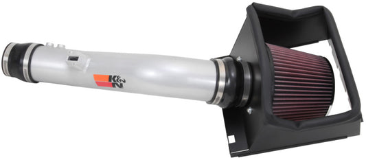 K&N Engineering 77-2585KS Cold Air Intake System for 2012-2014 Ford F-150 3.7L V6 with High-Flow Reusable Filter