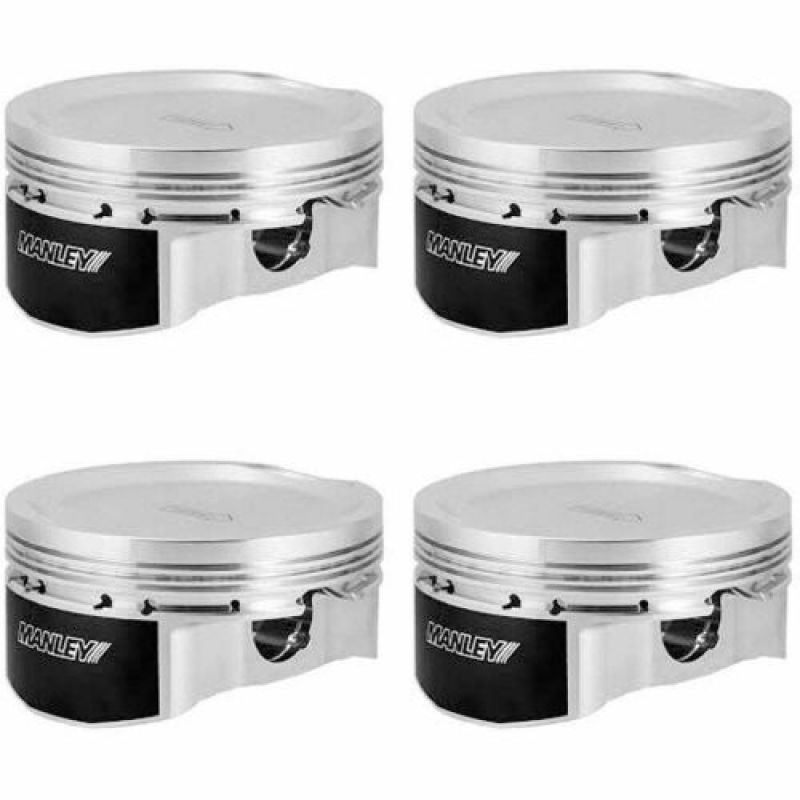 Manley Performance EJ257 Subaru WRX STI Standard Stroke Piston Set with Ring Set – 99.55mm Bore, 8.5:1 Compression Ratio