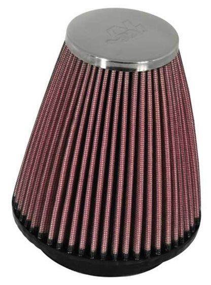K&N Engineering RC-1250 Universal Chrome Air Filter – 2.25 Inch Flange, 3.5 Inch Base, 2 Inch Top, 4 Inch Height