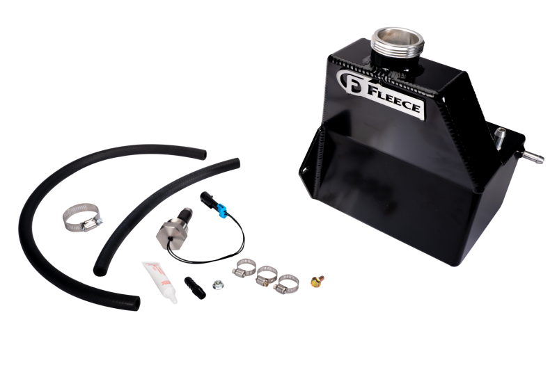 Fleece Performance 13-18 Dodge Ram 2500/3500 6.7L Cummins Aluminum Coolant Reservoir Replacement Tank