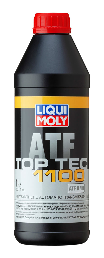 LIQUI MOLY Top Tec ATF 1100 Automatic Transmission Fluid - 1 Liter