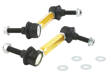 Whiteline Universal Sway Bar End Link Kit KLC140-135 for BMW Models – Heavy Duty Adjustable Links with 10mm Ball Studs