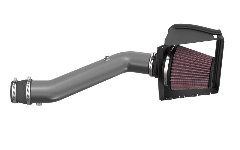 K&N Engineering 77-2619KC Cold Air Intake System for Ford F-150 3.3L V6 with Reusable High-Flow Filter