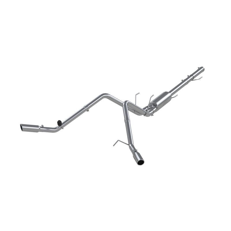 MBRP Armor Plus Series Cat Back Exhaust System for 2010-2013 Dodge Ram 1500 with 5.7L Engine – Dual Split Side Exit, 2.5 Inch Diameter, Includes Chrome Tips
