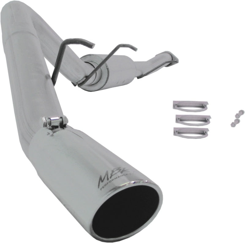 MBRP Armor Lite Series Cat Back Exhaust System for 2007-2008 Chevy/GMC Yukon XL, Suburban, Avalanche 5.3/6.0L - Single Side Exit