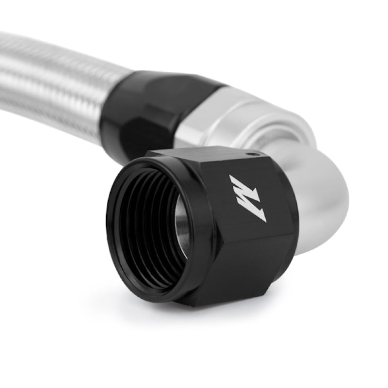 Mishimoto 4 ft Stainless Steel Braided Hose with -10AN Fittings for Automotive Applications