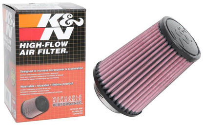 K&N Engineering Universal Rubber Air Filter 2.5 Inch Flange for Fiat 500 Models